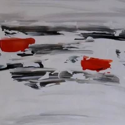 Abstract Season - White