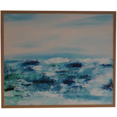 Abstract Landscape - Blue