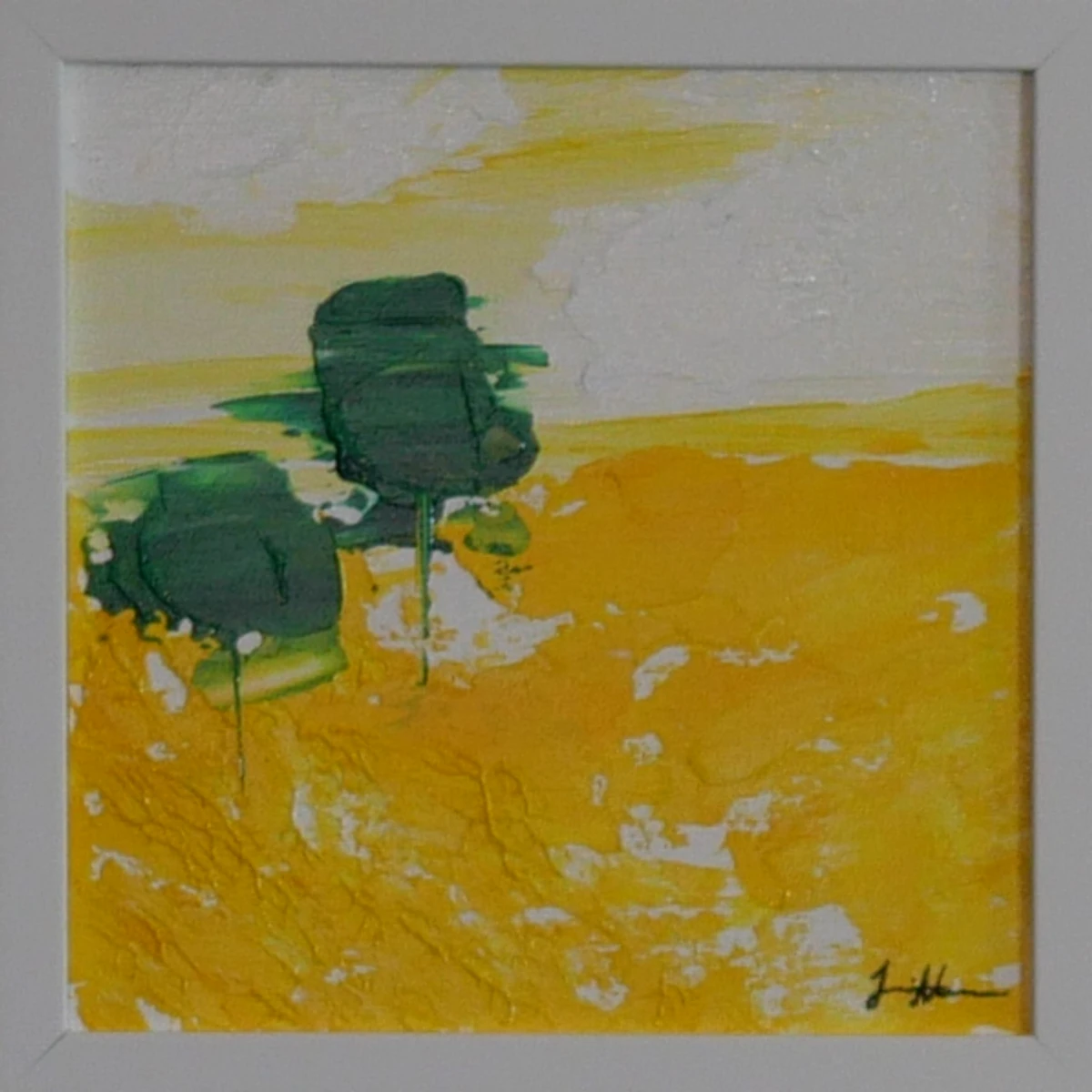 Abstract Landscape - Yellow