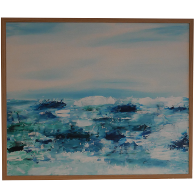 Abstract Landscape - Blue